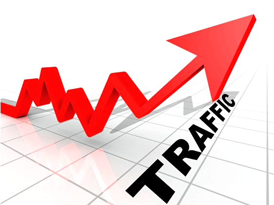 Increased traffic